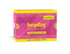 Buy Organic Sanitary Napkins, 100% Organic Pads from Heyday